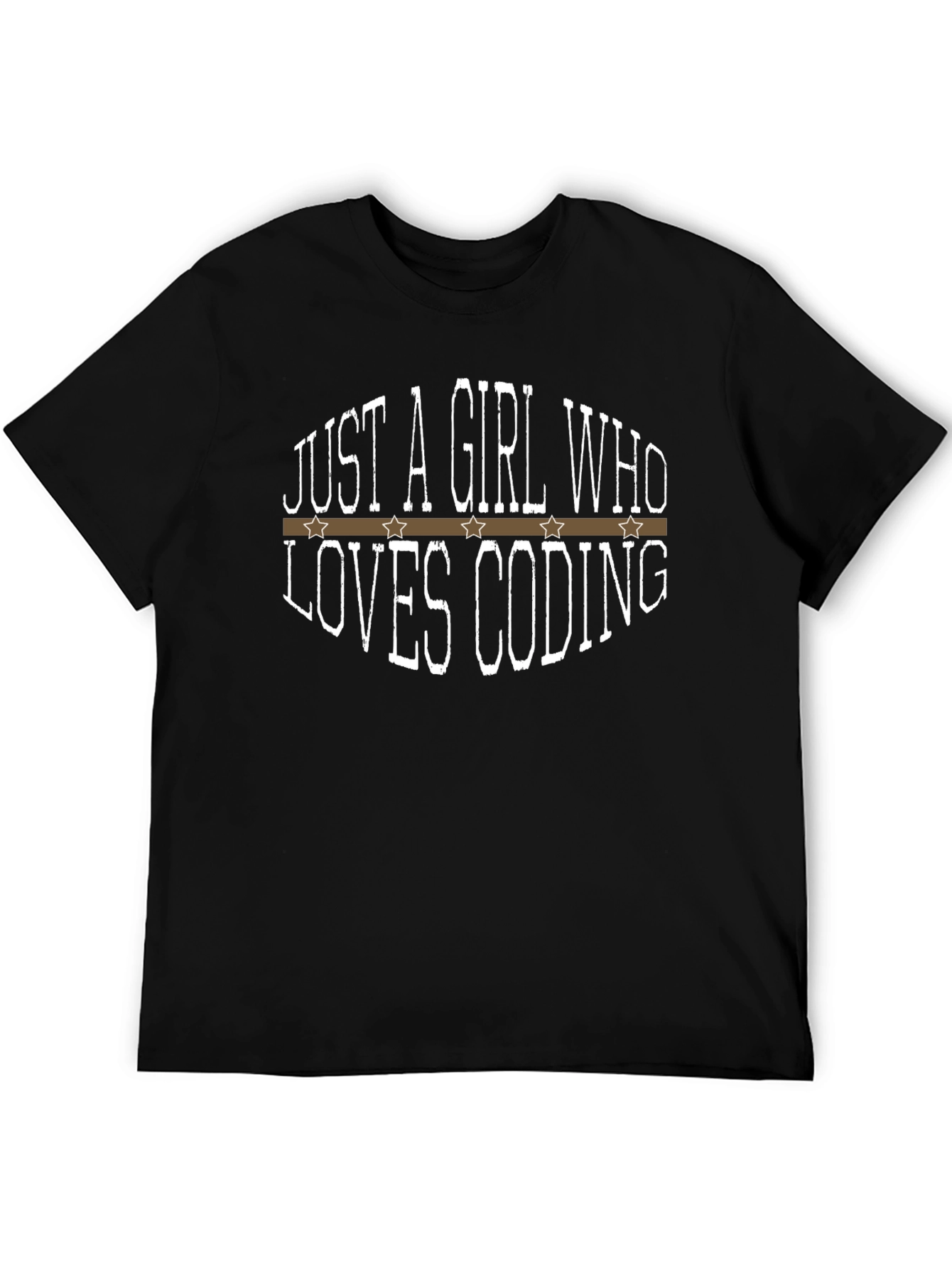 Just a Girl Who Loves Coding T-Shirt