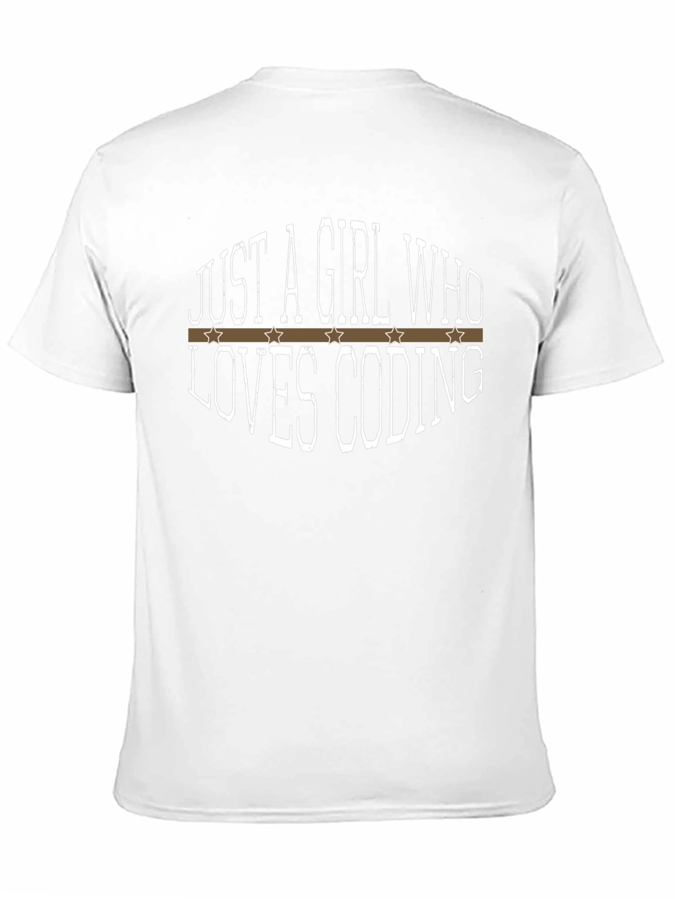 Just a Girl Who Loves Coding T-Shirt