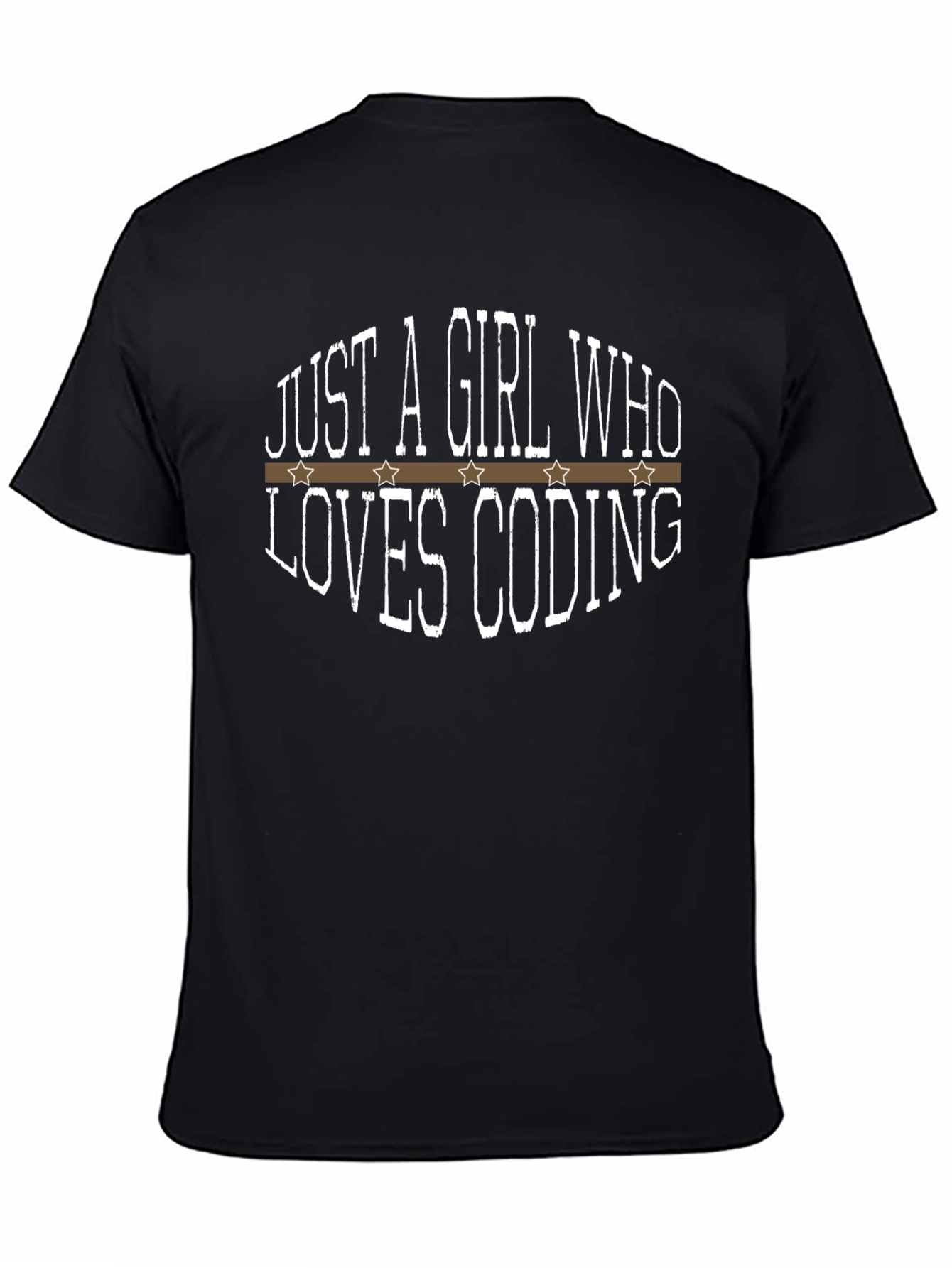 Just a Girl Who Loves Coding T-Shirt