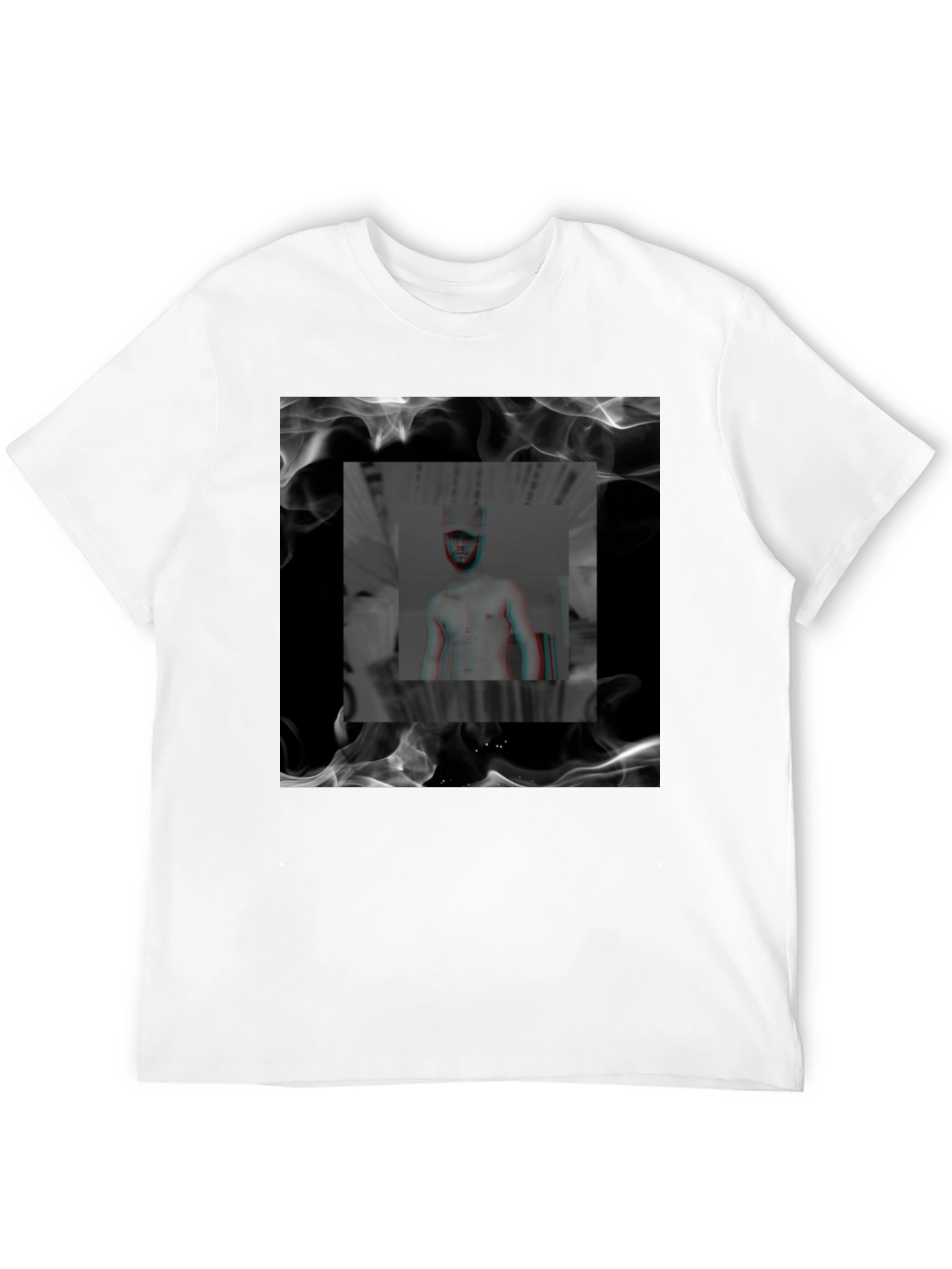 Smokey Graphic Black T-Shirt