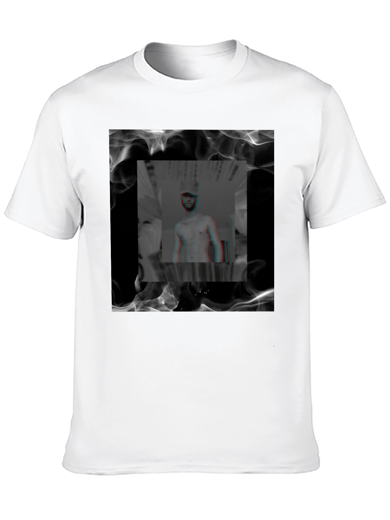 Smokey Graphic Black T-Shirt