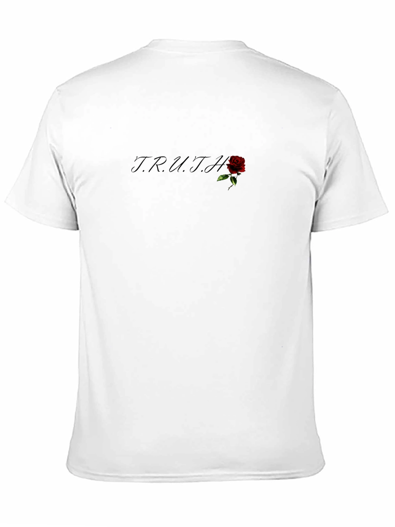 Truth Rose Graphic Tee - Stylish Casual Comfort