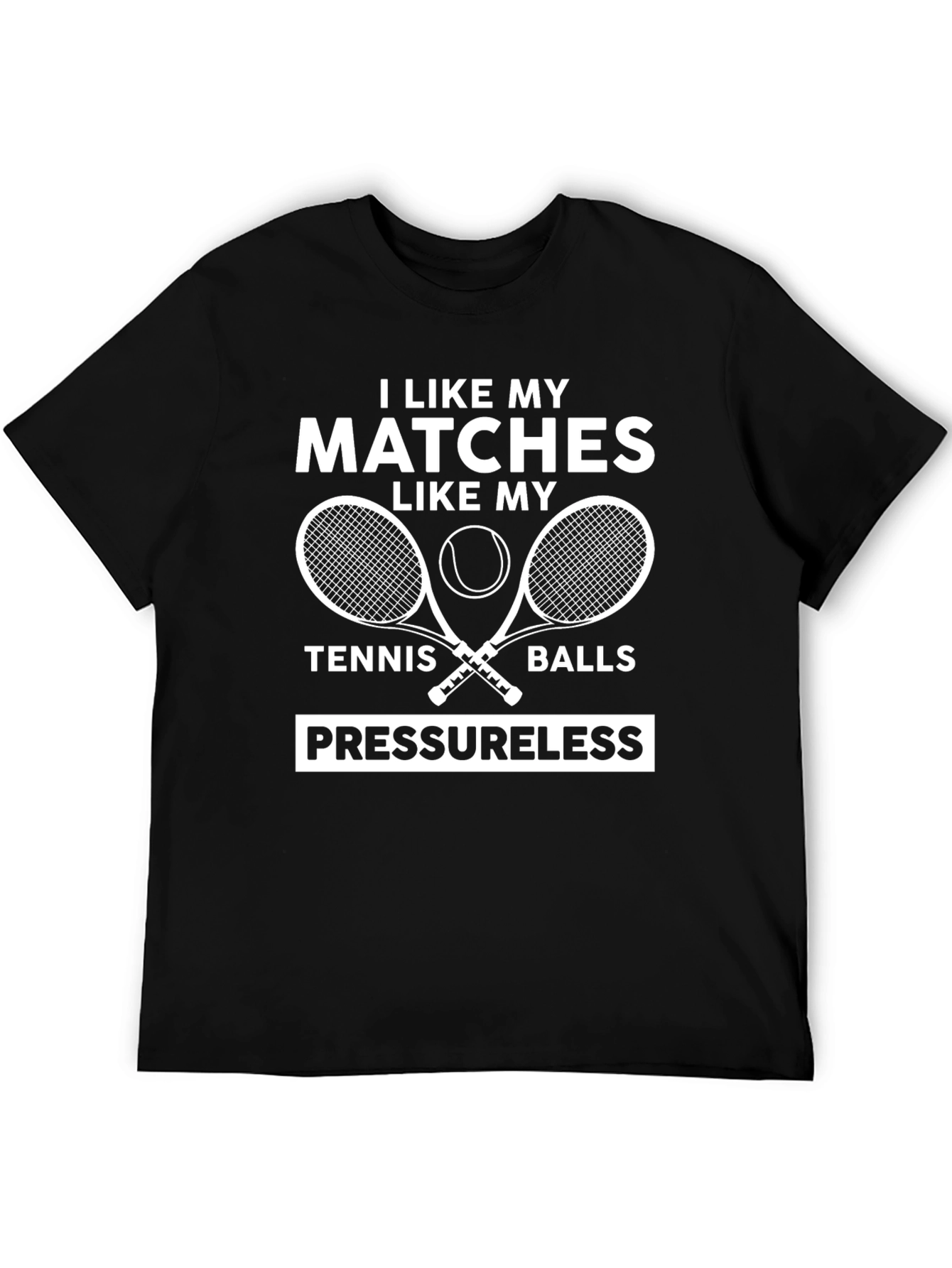 Tennis Lover Graphic T-Shirt - Pressureless Tennis Balls