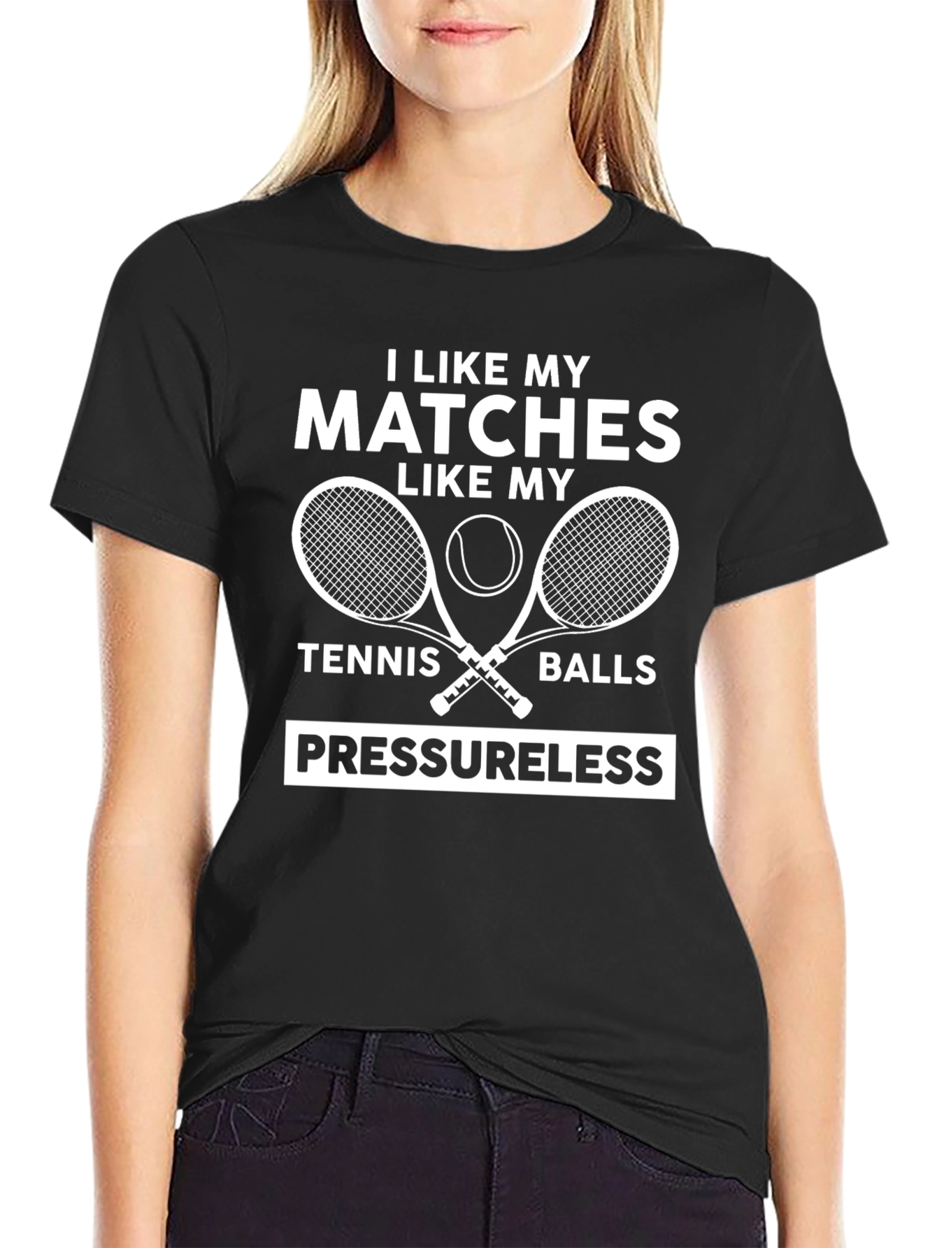 Tennis Lover Graphic T-Shirt - Pressureless Tennis Balls