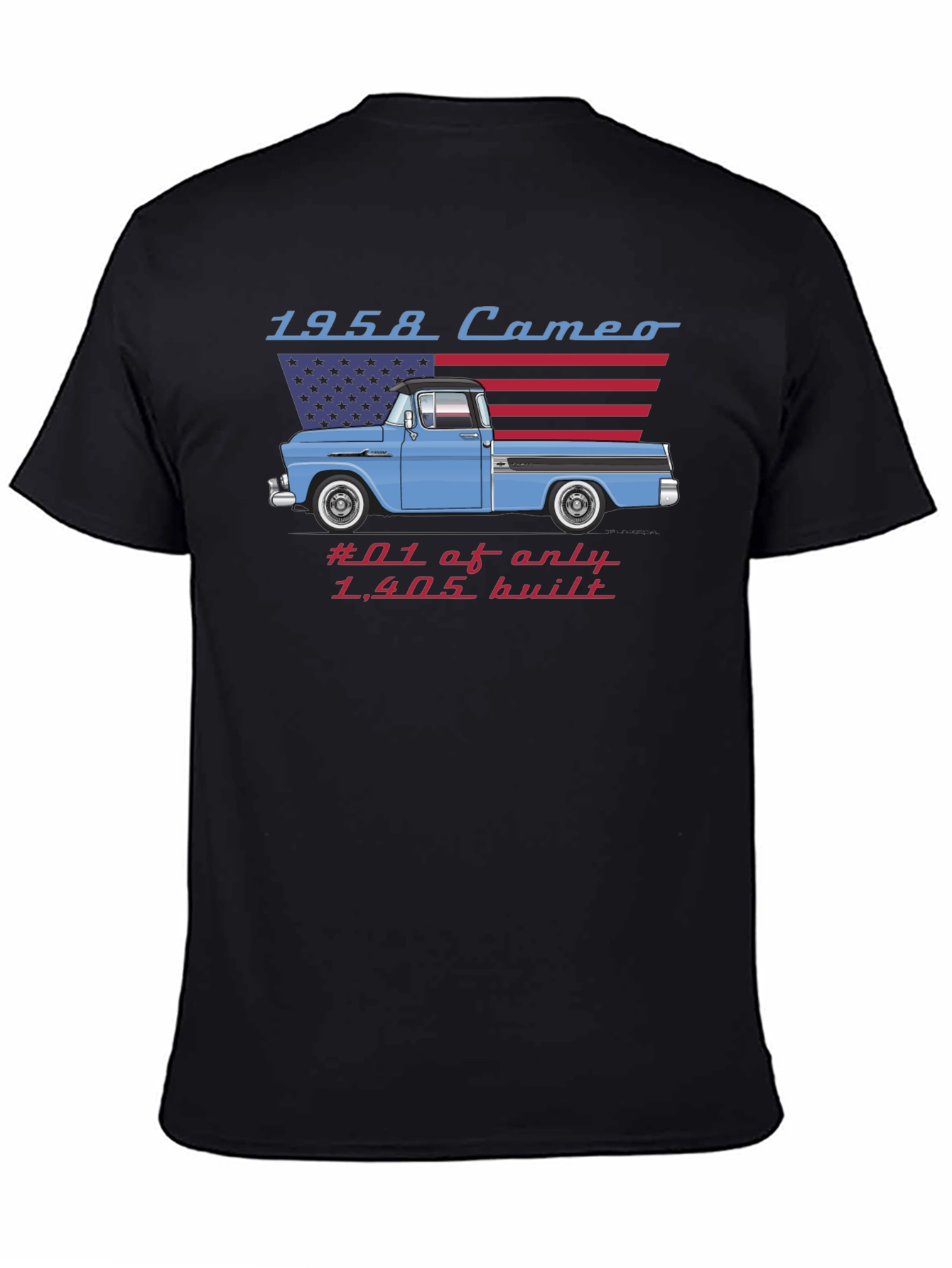 1958 Cameo Truck Graphic Tee - Classic Car T-Shirt