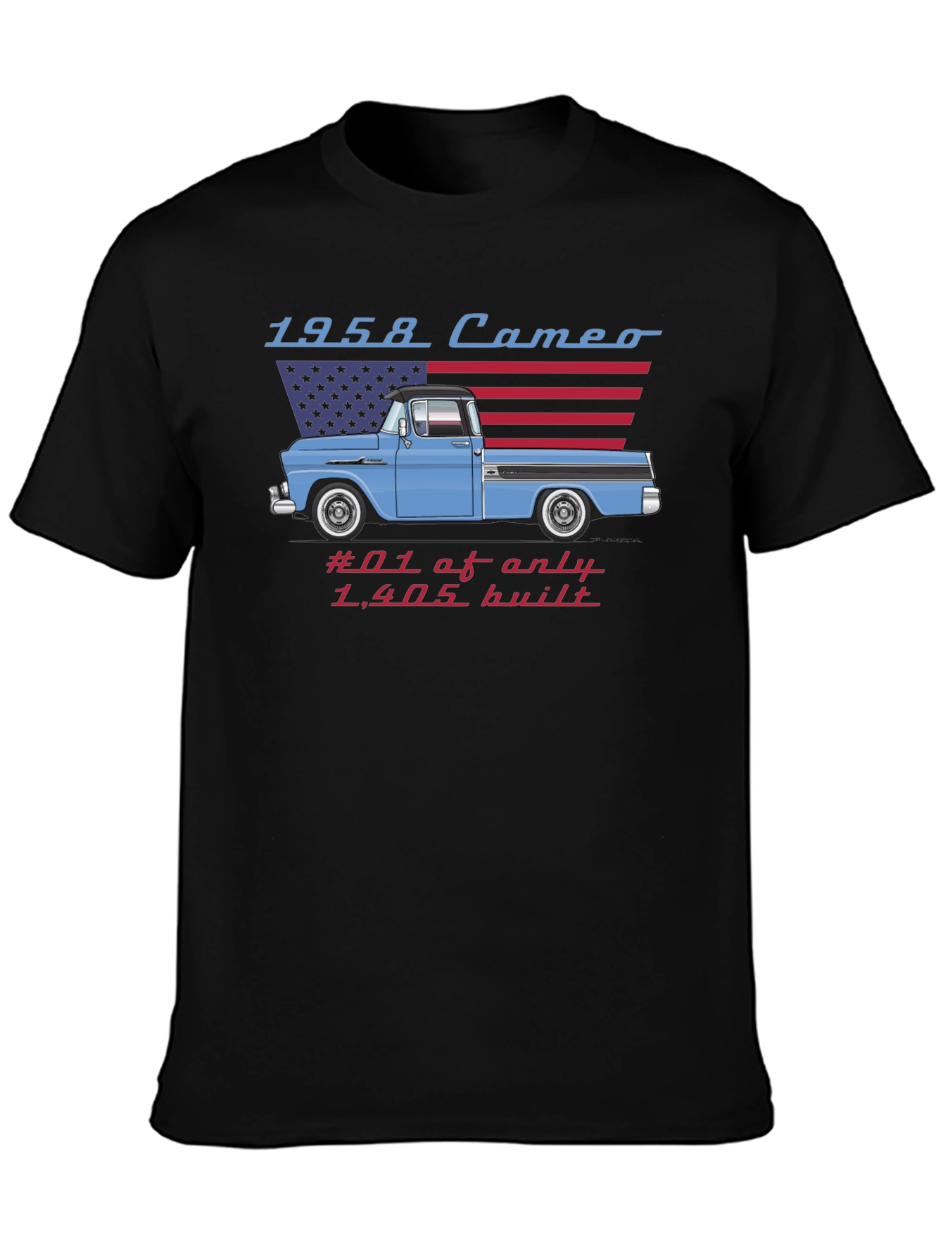 1958 Cameo Truck Graphic Tee - Classic Car T-Shirt