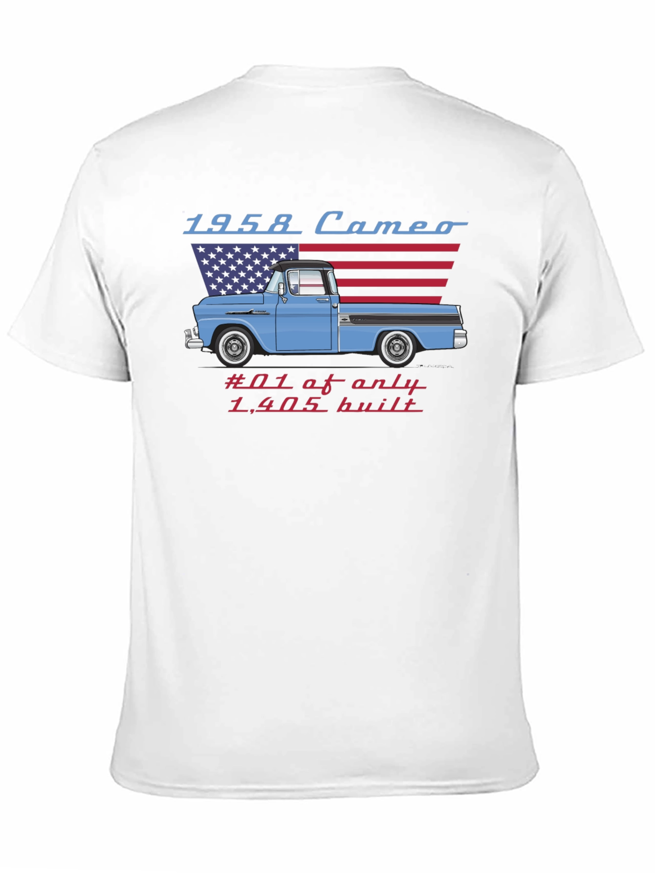 1958 Cameo Truck Graphic Tee - Classic Car T-Shirt