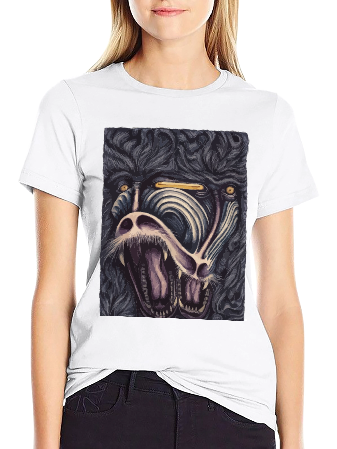 Mens Graphic Tee - Roaring Mandrill Design