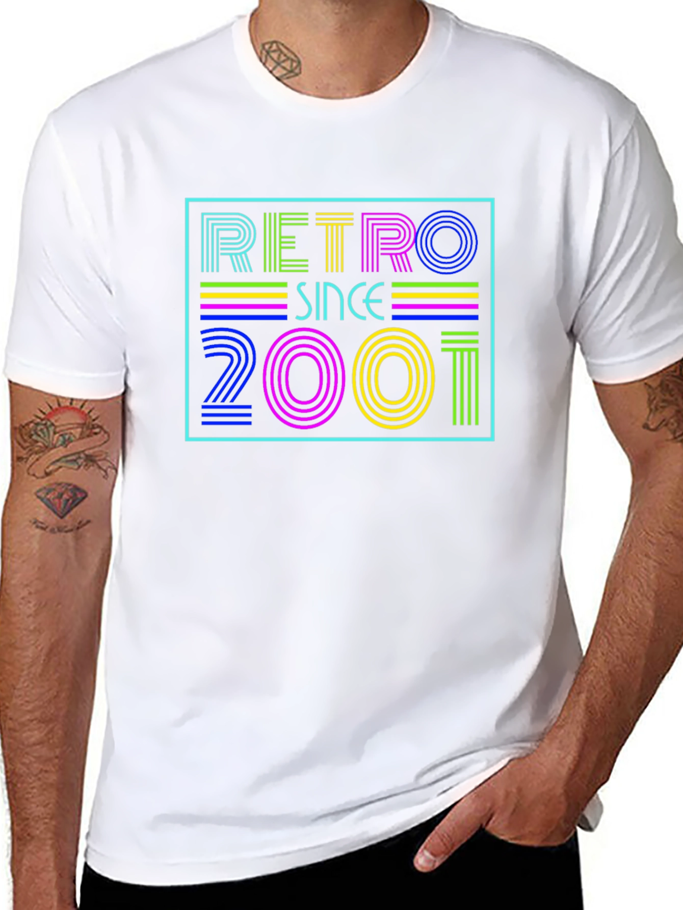 Retro Since 2001 Graphic T-Shirt
