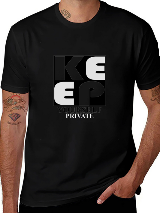 Keep Yourself Private Graphic Tee
