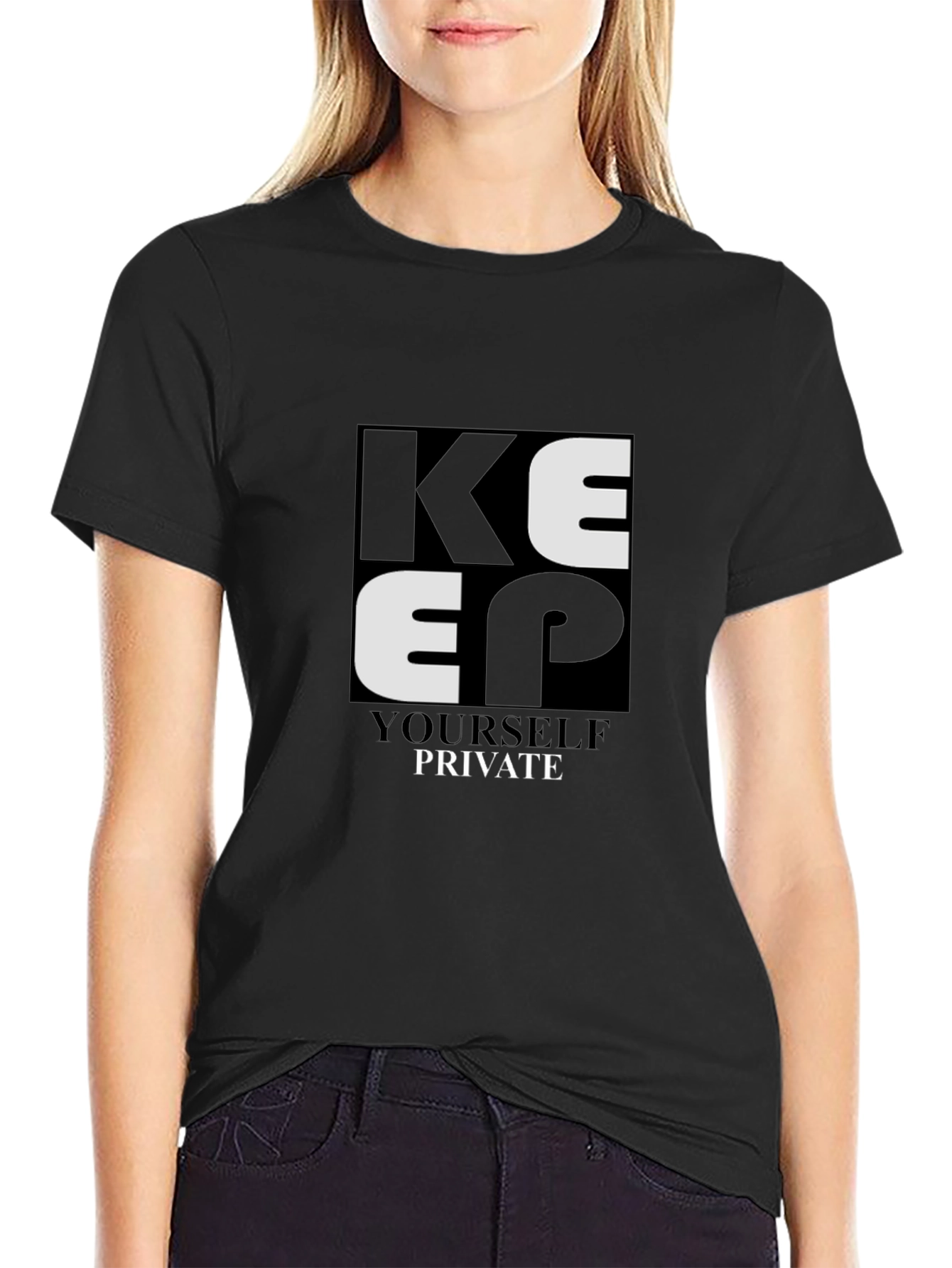 Keep Yourself Private Graphic Tee