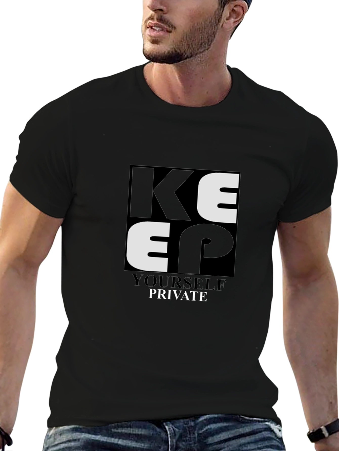 Keep Yourself Private Graphic Tee