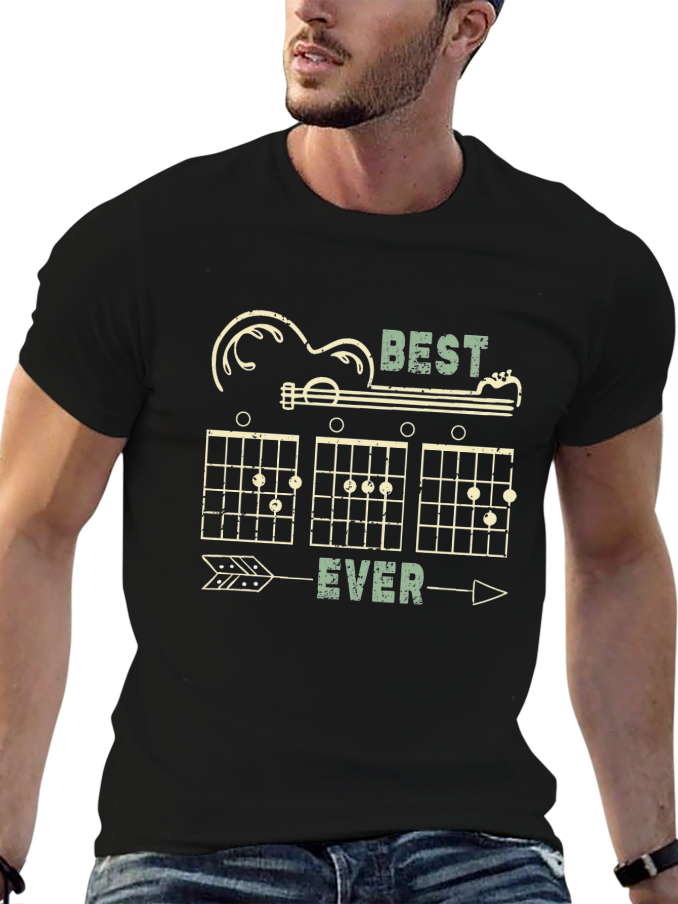 Guitar Chords Graphic T-Shirt - Best Ever!