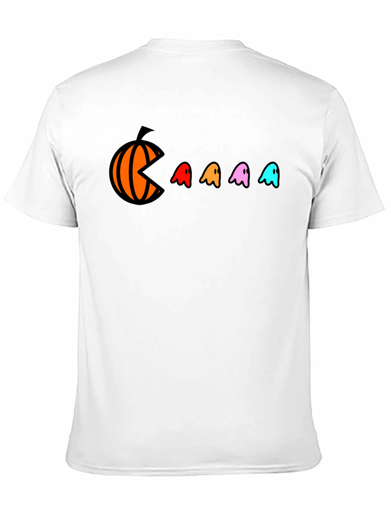 Pumpkin Pac-Man Halloween T-Shirt