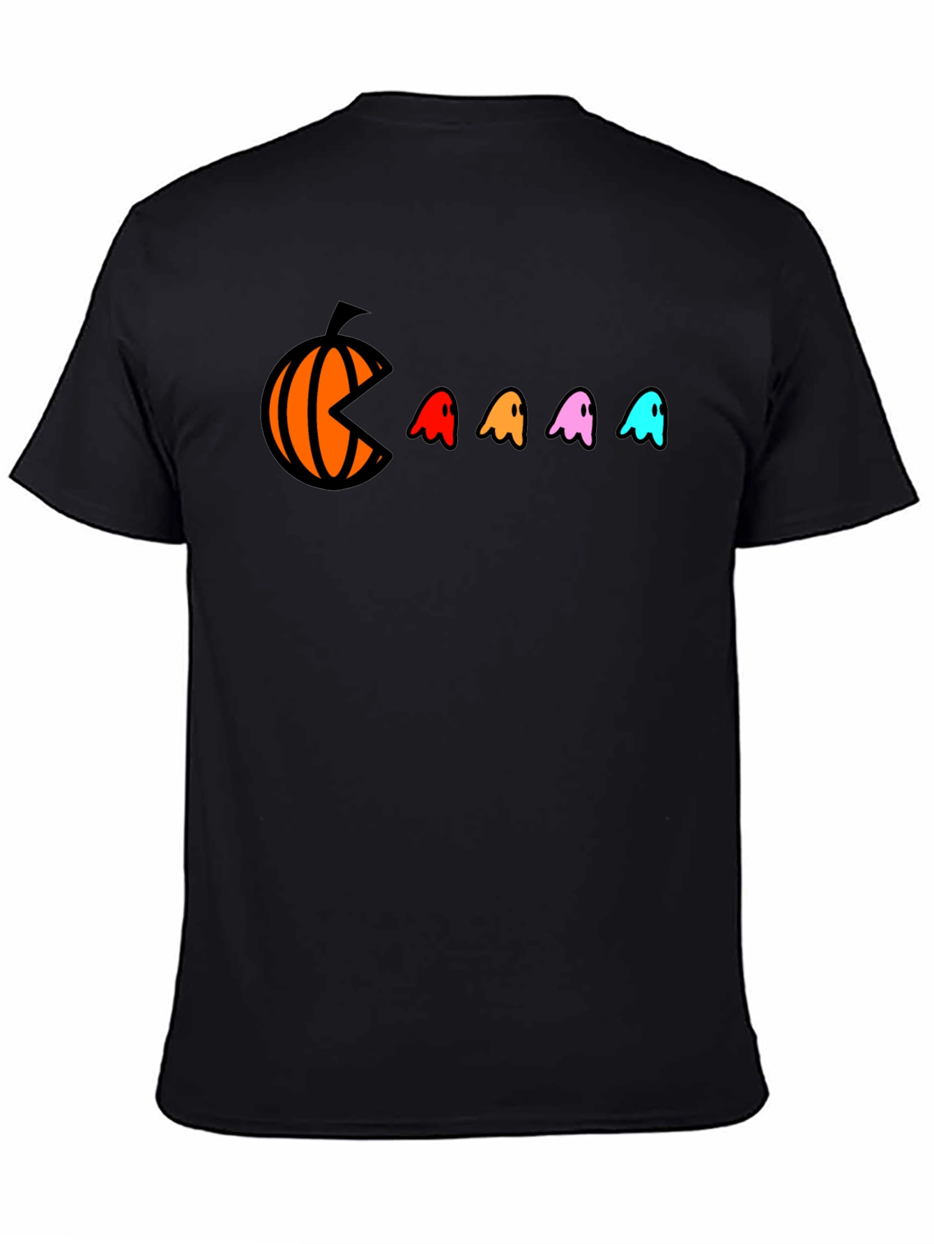 Pumpkin Pac-Man Halloween T-Shirt