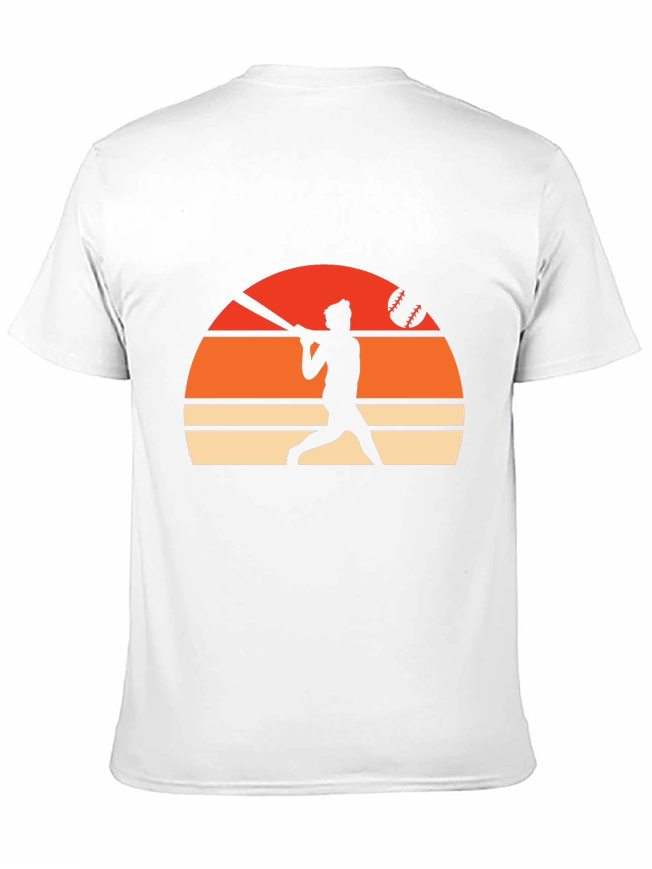 Baseball Sunset Silhouette T-Shirt