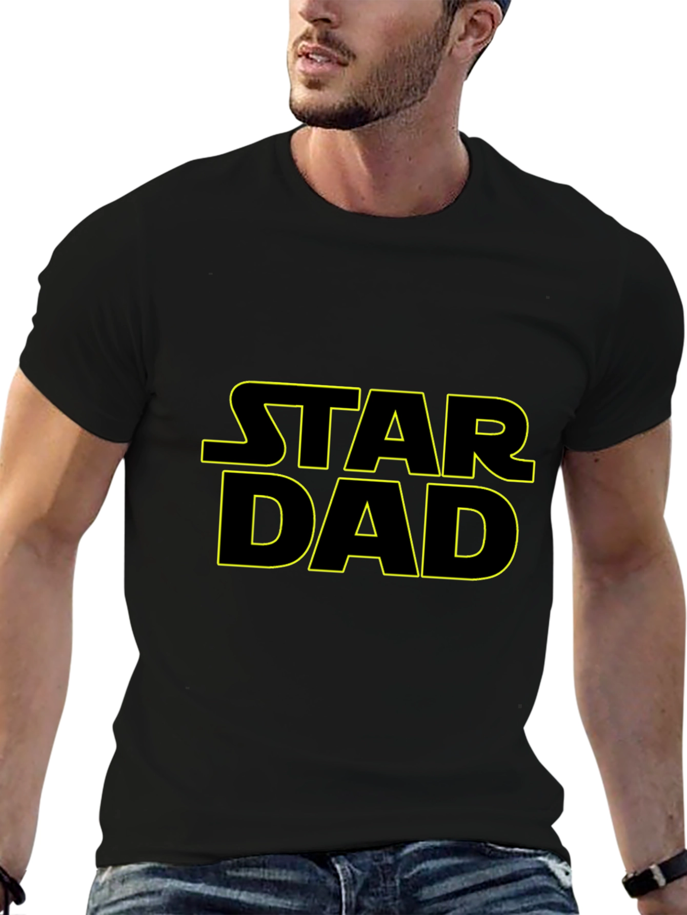 Star Dad Graphic T-Shirt