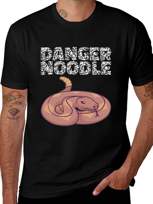Danger Noodle T-Shirt Snake Tee Funny Snake Lover Gift