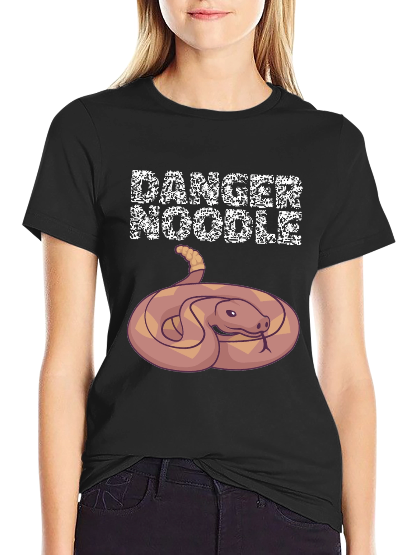 Danger Noodle T-Shirt Snake Tee Funny Snake Lover Gift