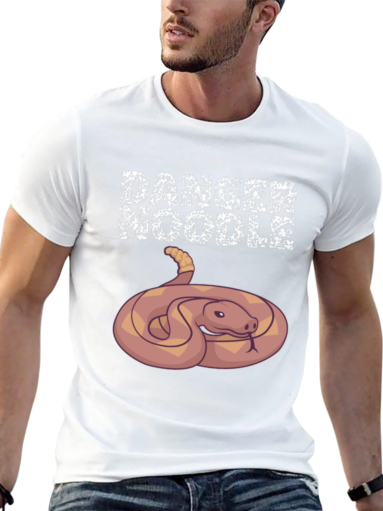 Danger Noodle T-Shirt Snake Tee Funny Snake Lover Gift