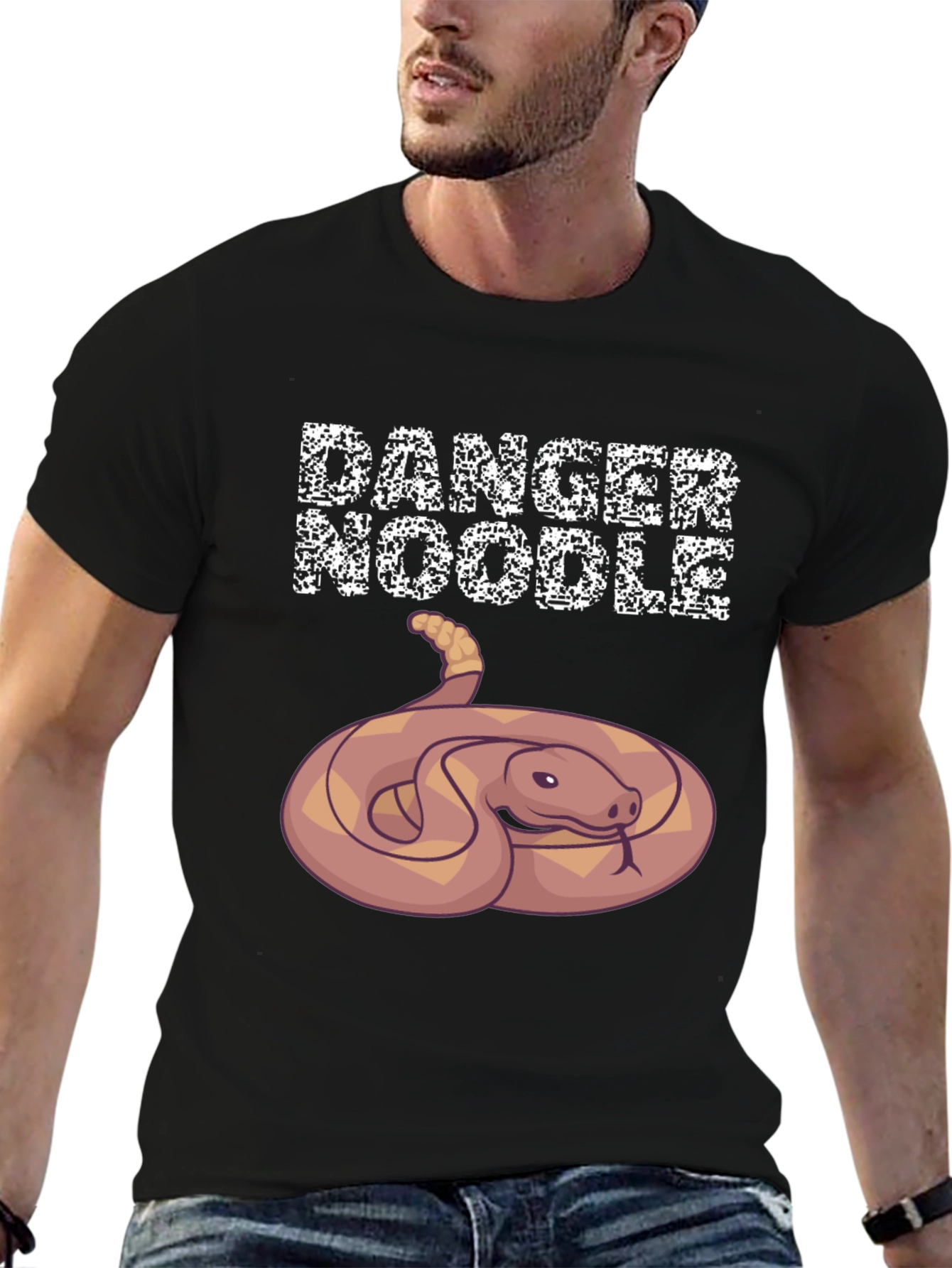 Danger Noodle T-Shirt Snake Tee Funny Snake Lover Gift