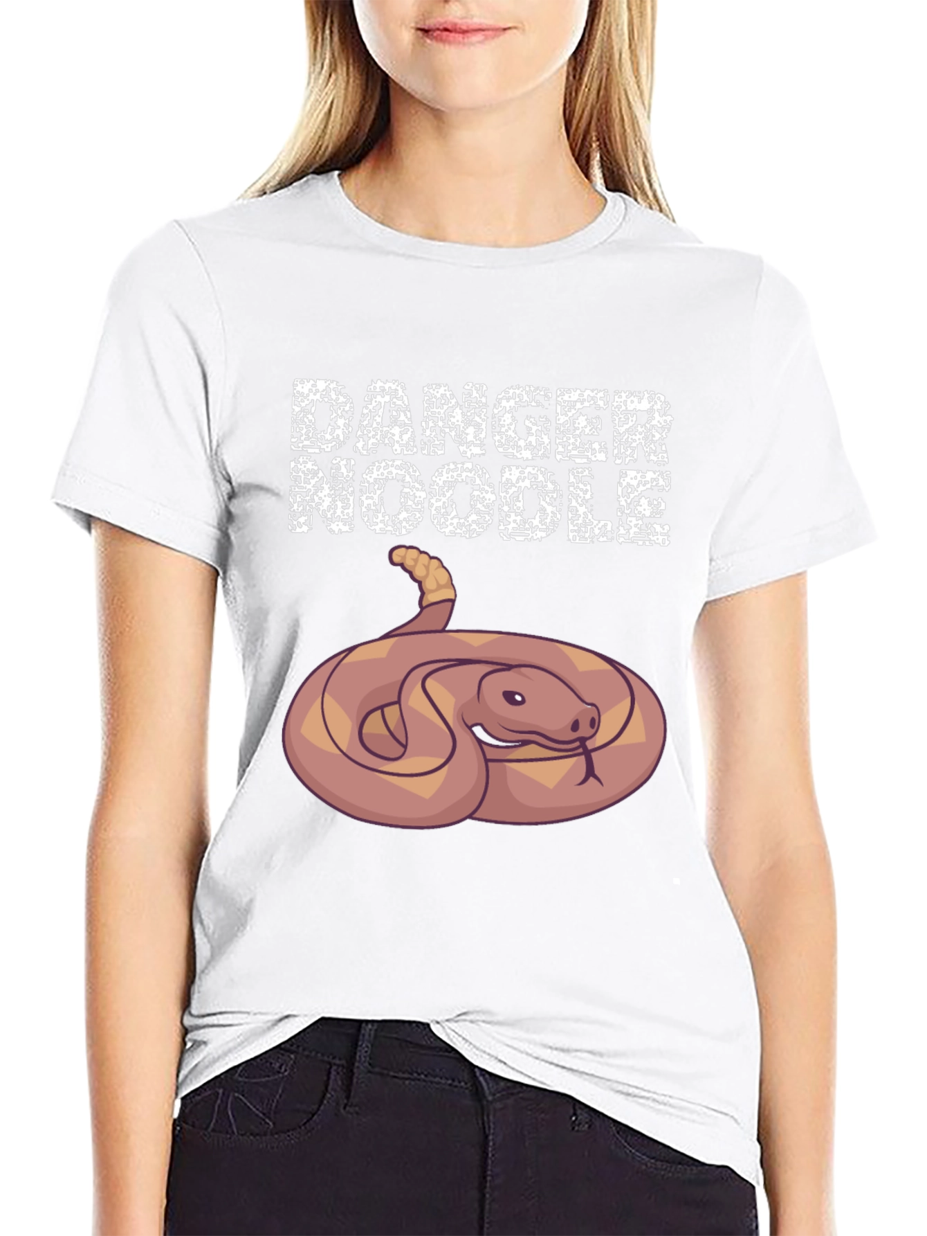 Danger Noodle T-Shirt Snake Tee Funny Snake Lover Gift