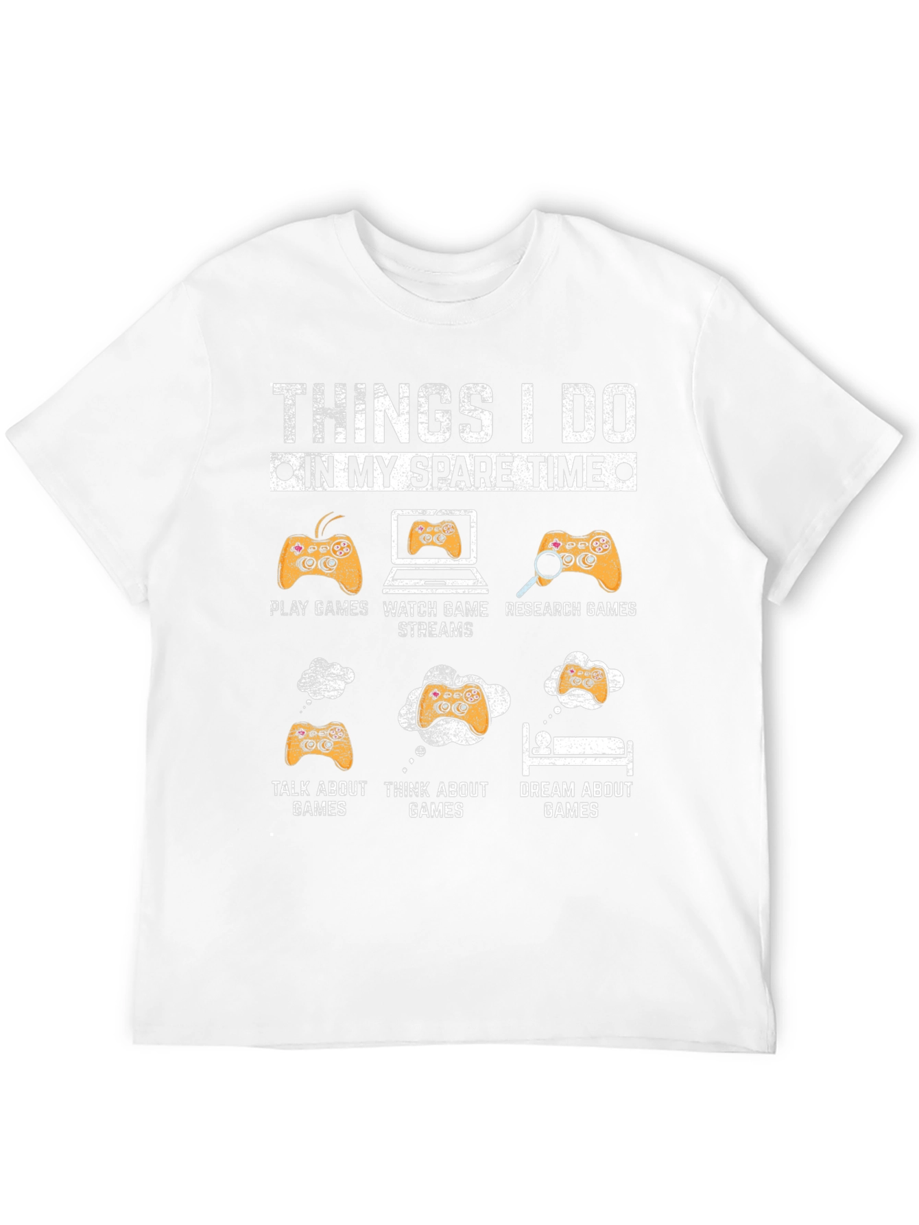 Gamer T-Shirt: Spare Time Gaming Activities