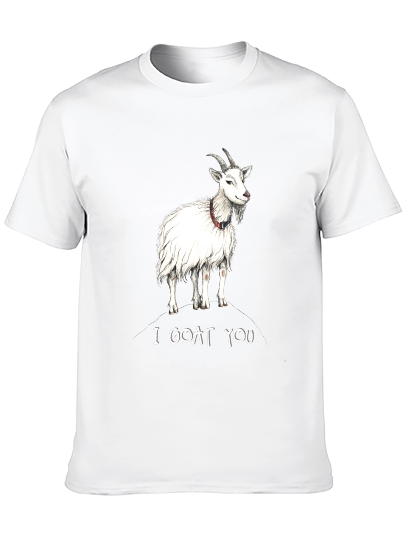 I Goat You Graphic T-Shirt - Black Cotton Tee