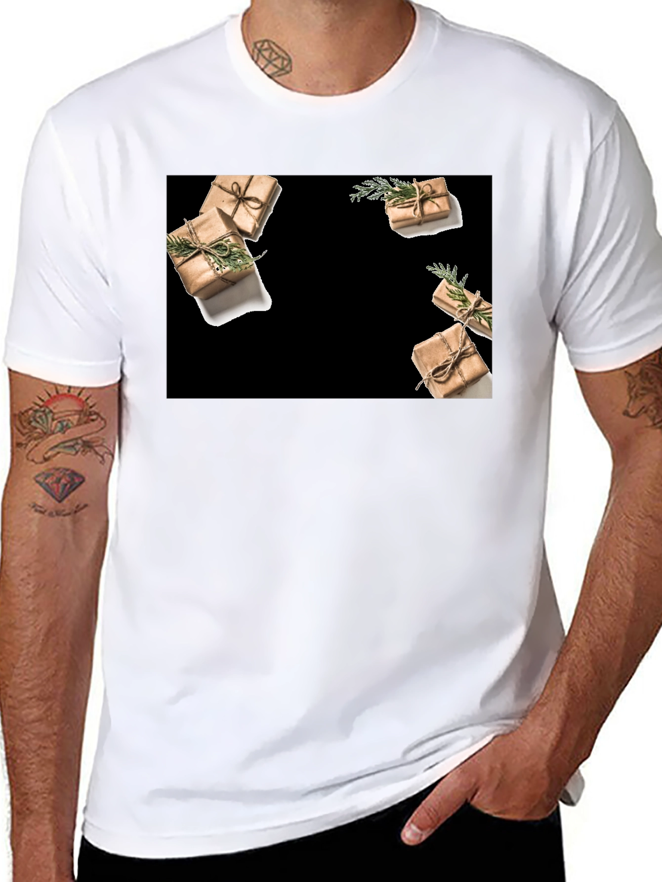 Gifts All Around T-Shirt Black