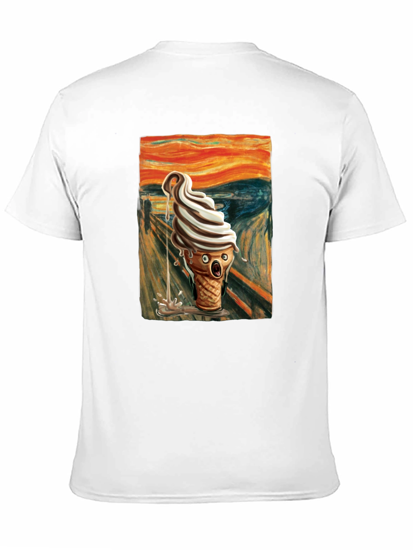 Scream Ice Cream T-Shirt - Art Inspired Tee