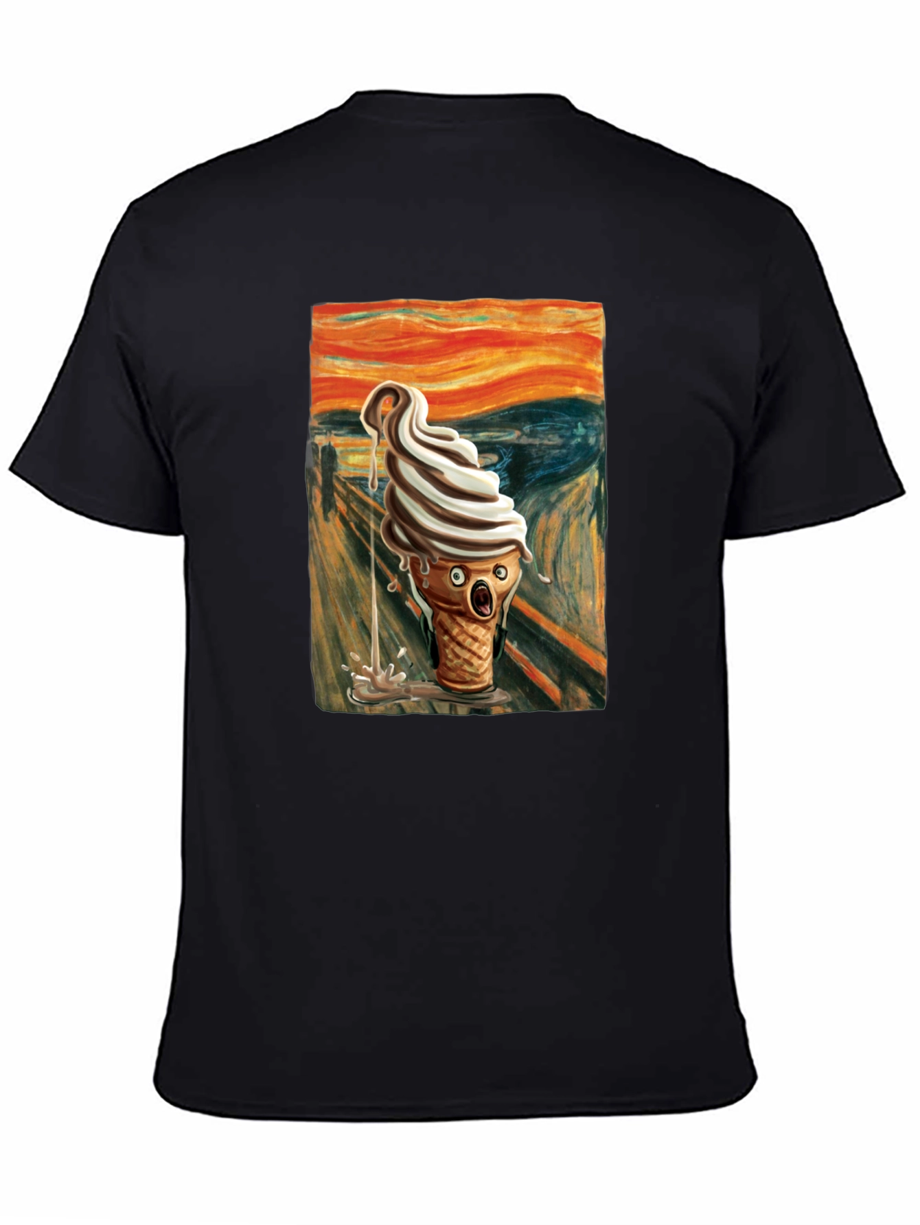 Scream Ice Cream T-Shirt - Art Inspired Tee