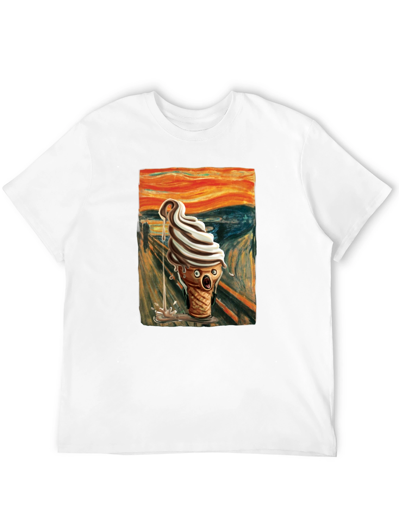 Scream Ice Cream T-Shirt - Art Inspired Tee
