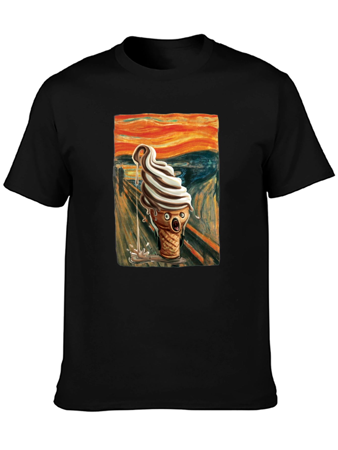 Scream Ice Cream T-Shirt - Art Inspired Tee