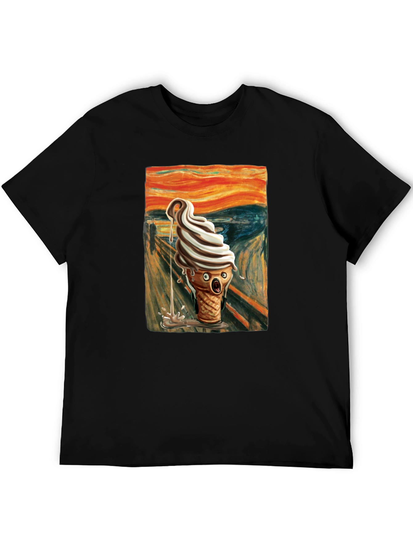 Scream Ice Cream T-Shirt - Art Inspired Tee