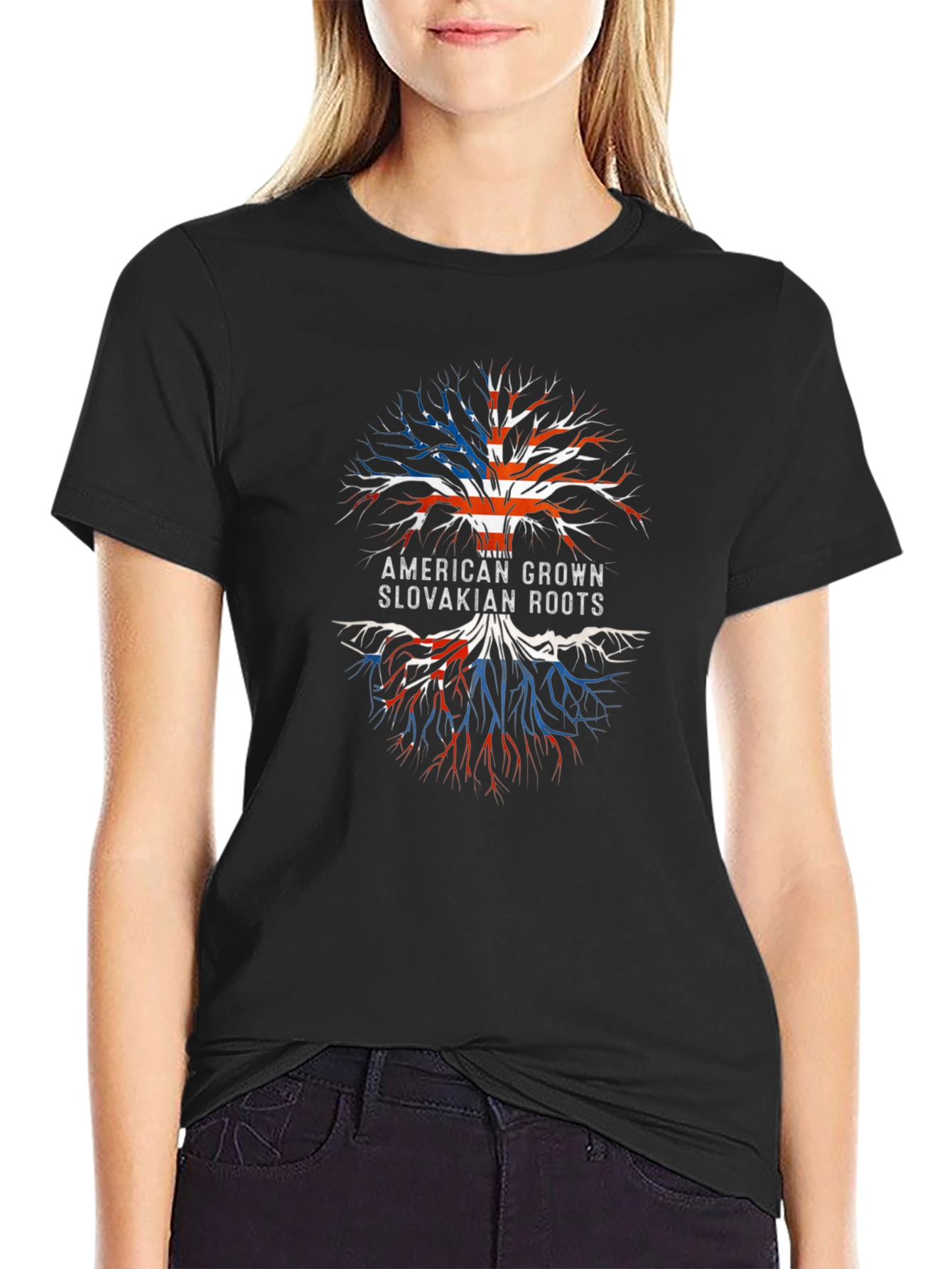 American Slovakian Roots T-Shirt