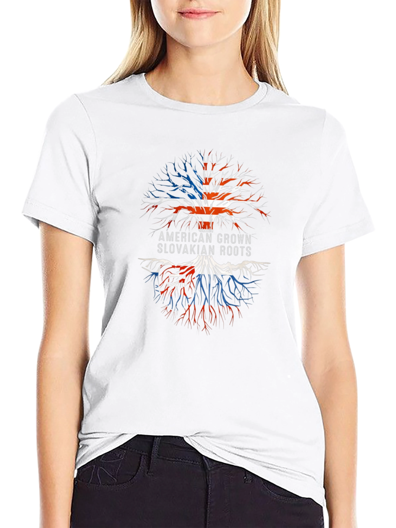 American Slovakian Roots T-Shirt
