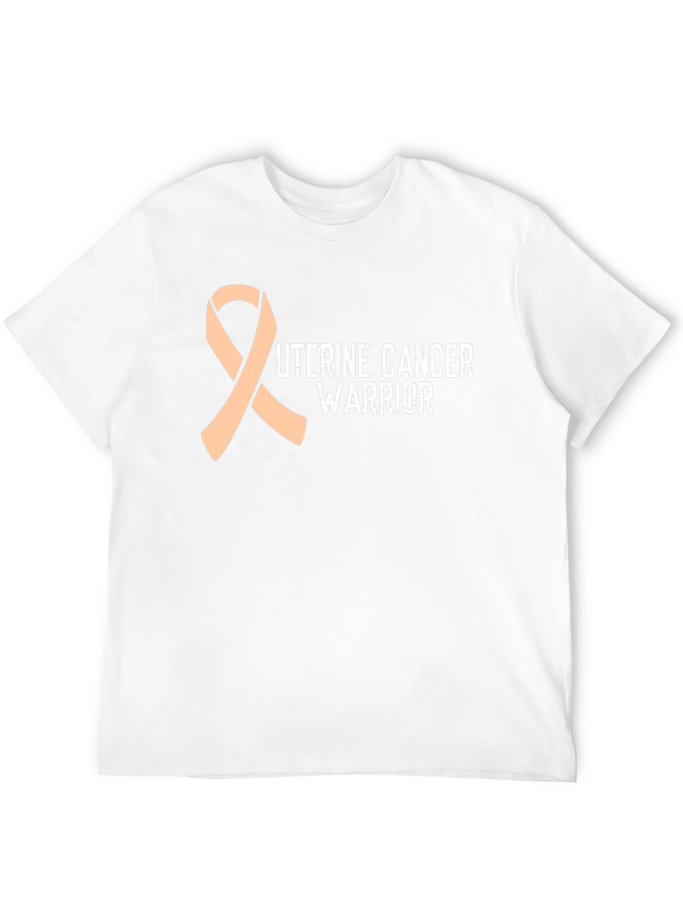 Uterine Cancer Warrior Ribbon T-Shirt