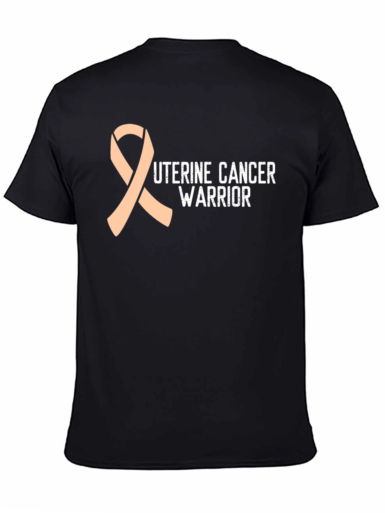 Uterine Cancer Warrior Ribbon T-Shirt