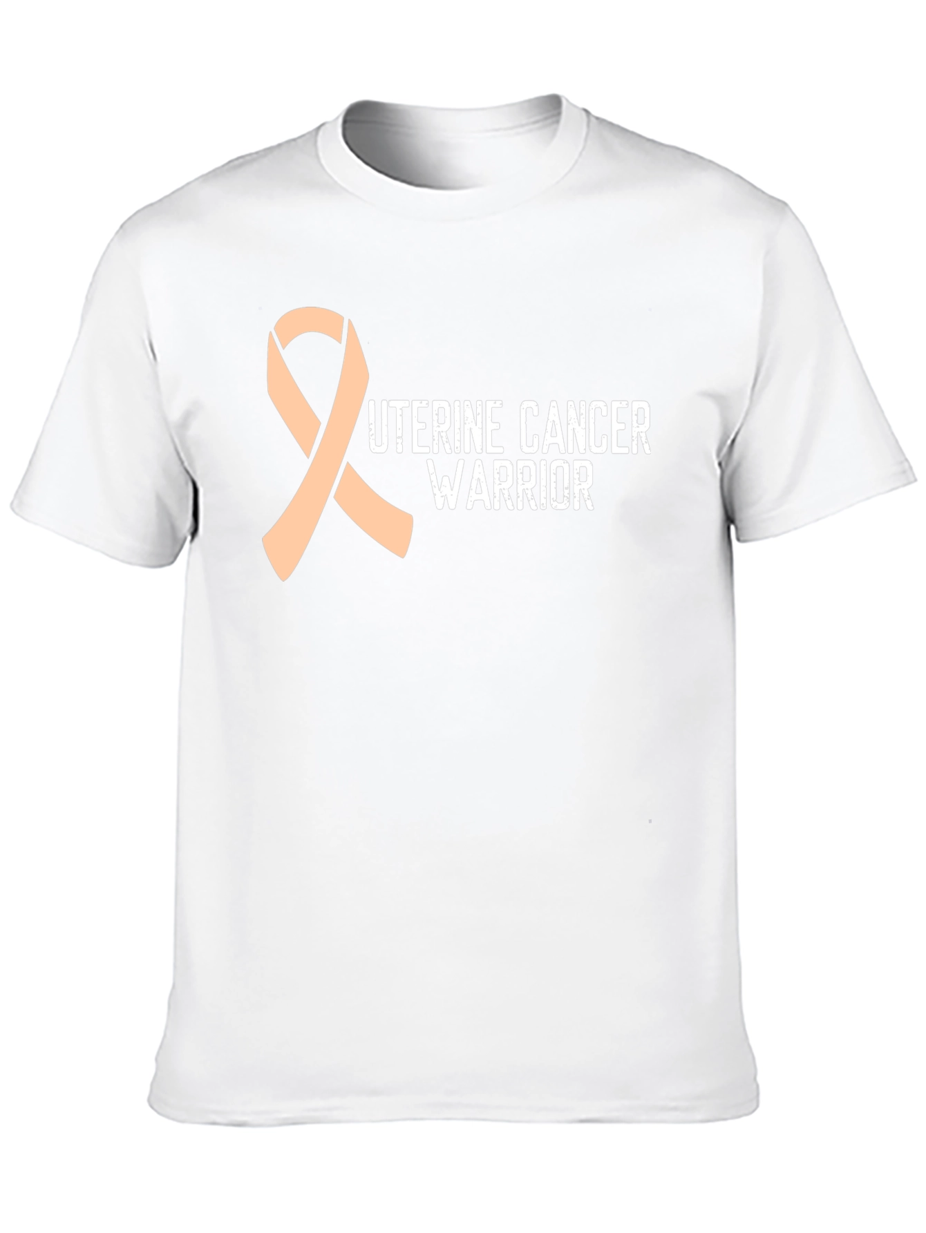 Uterine Cancer Warrior Ribbon T-Shirt