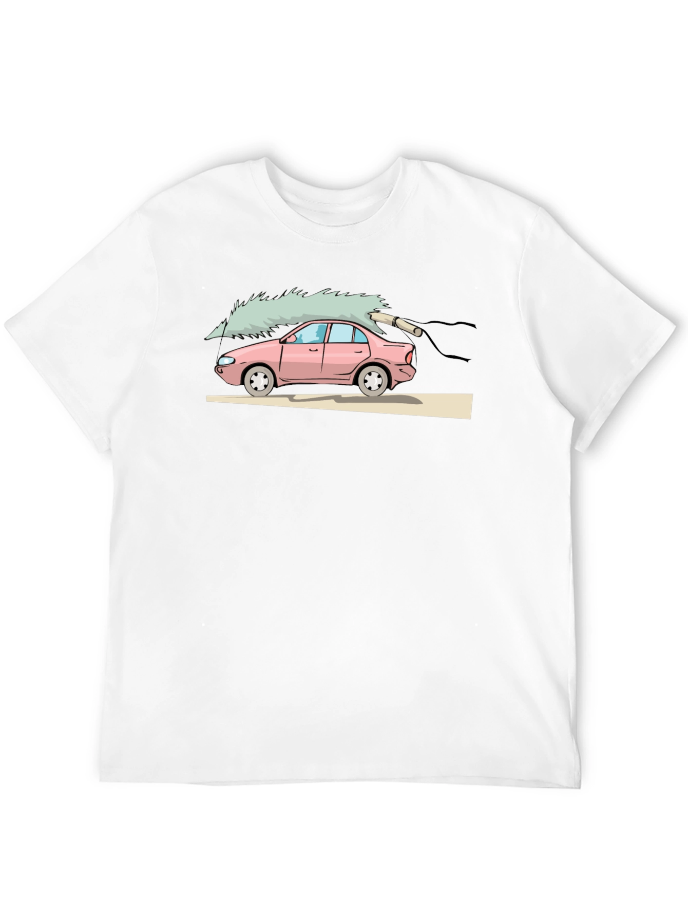 Christmas Tree Car Graphic Tee