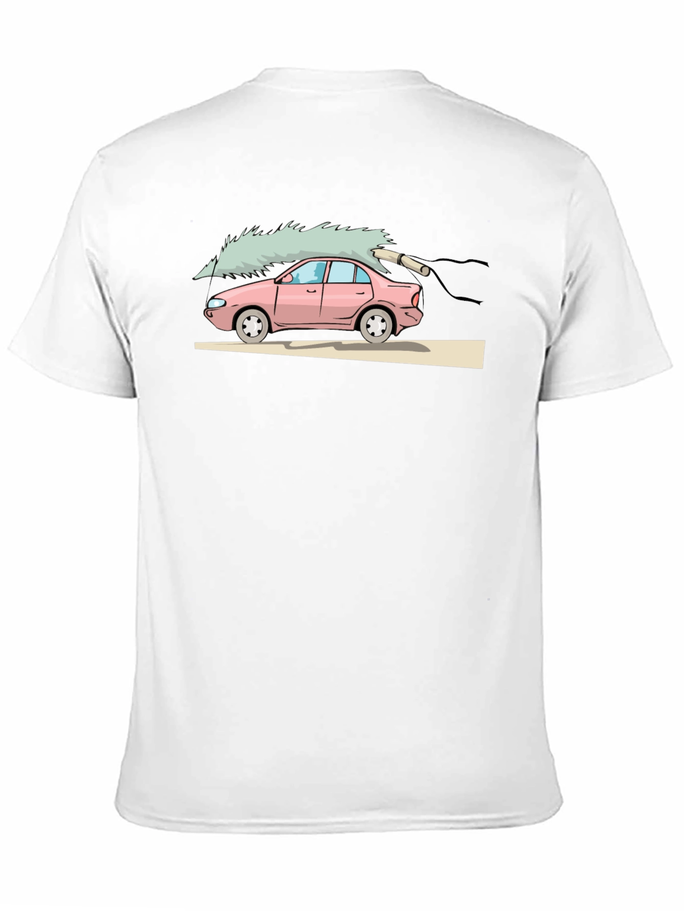 Christmas Tree Car Graphic Tee