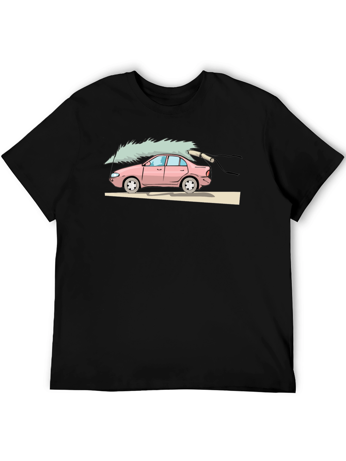 Christmas Tree Car Graphic Tee