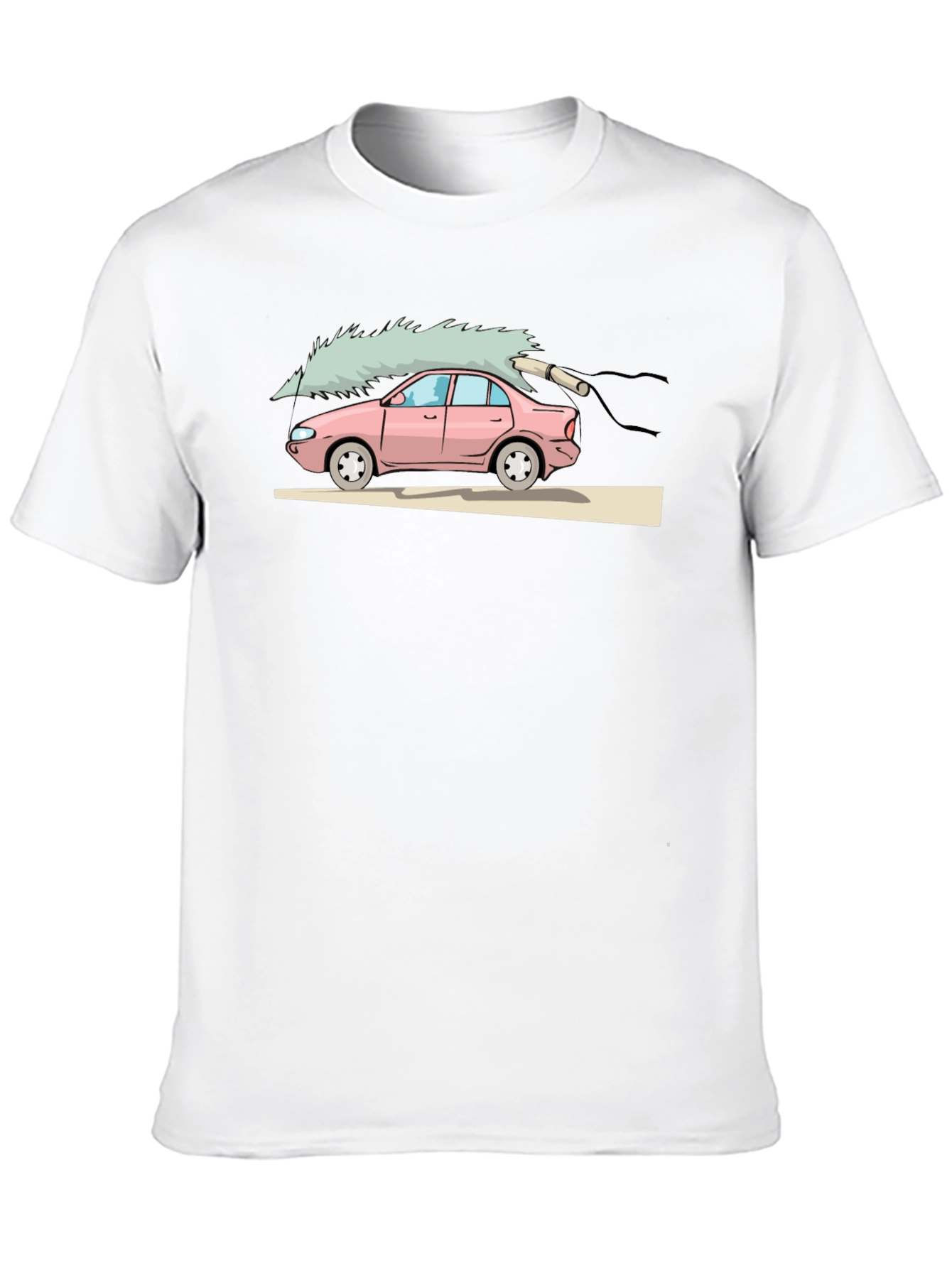 Christmas Tree Car Graphic Tee