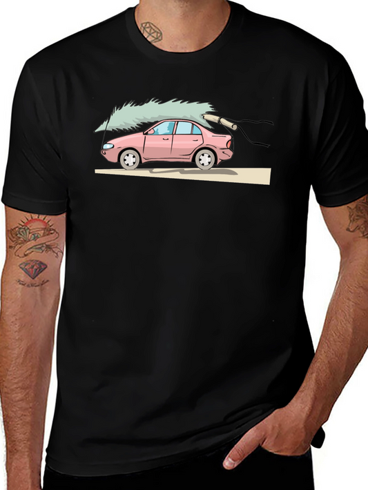 Christmas Tree Car Graphic Tee