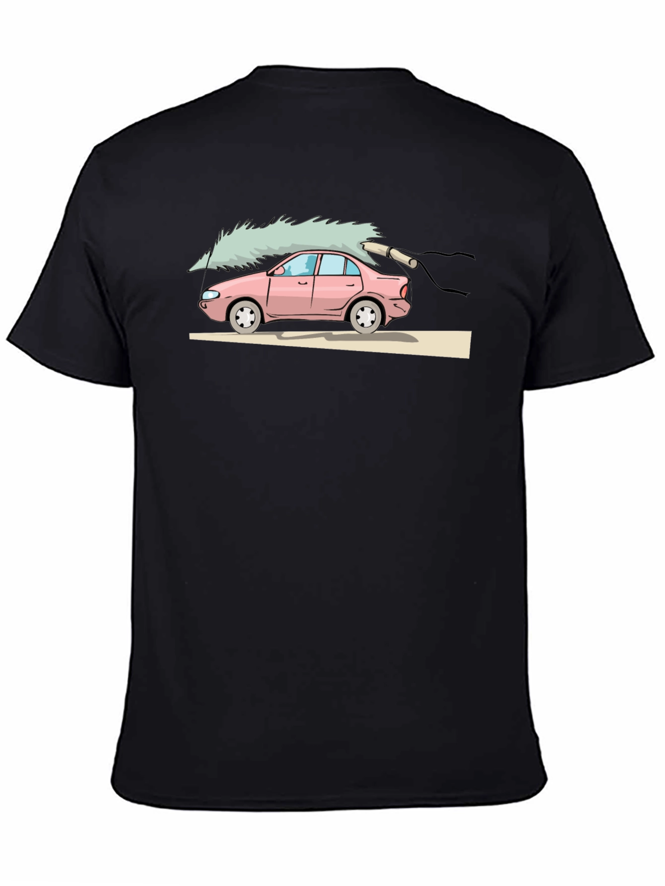 Christmas Tree Car Graphic Tee