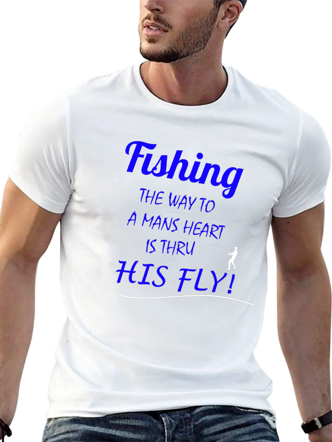Fishing T-Shirt - The Way To A Mans Heart