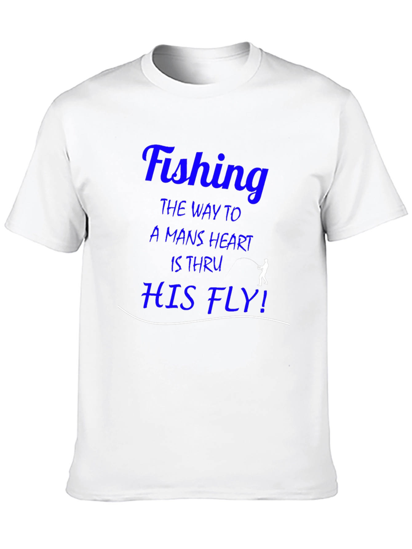 Fishing T-Shirt - The Way To A Mans Heart
