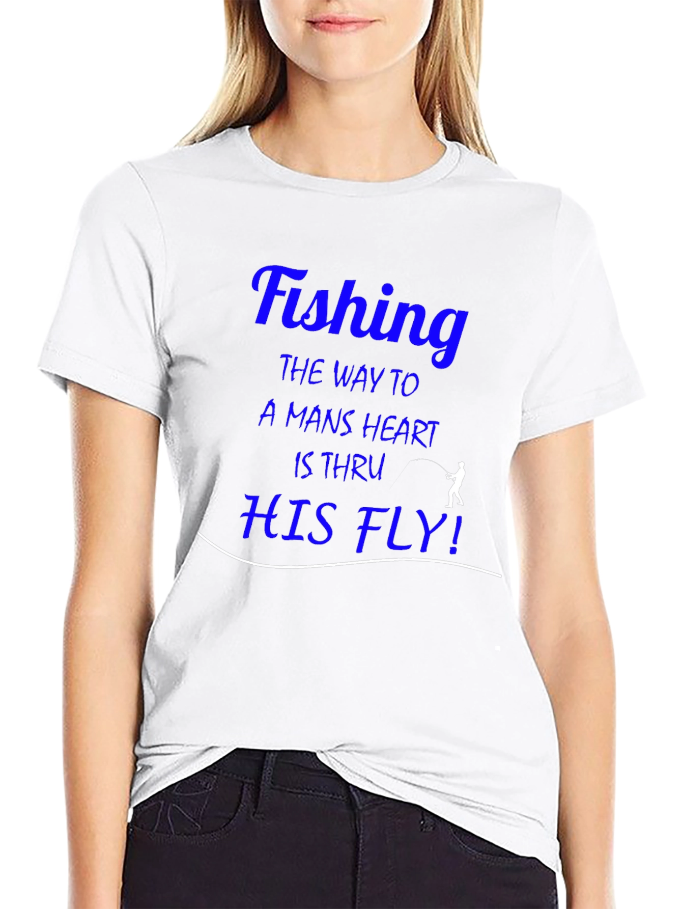 Fishing T-Shirt - The Way To A Mans Heart