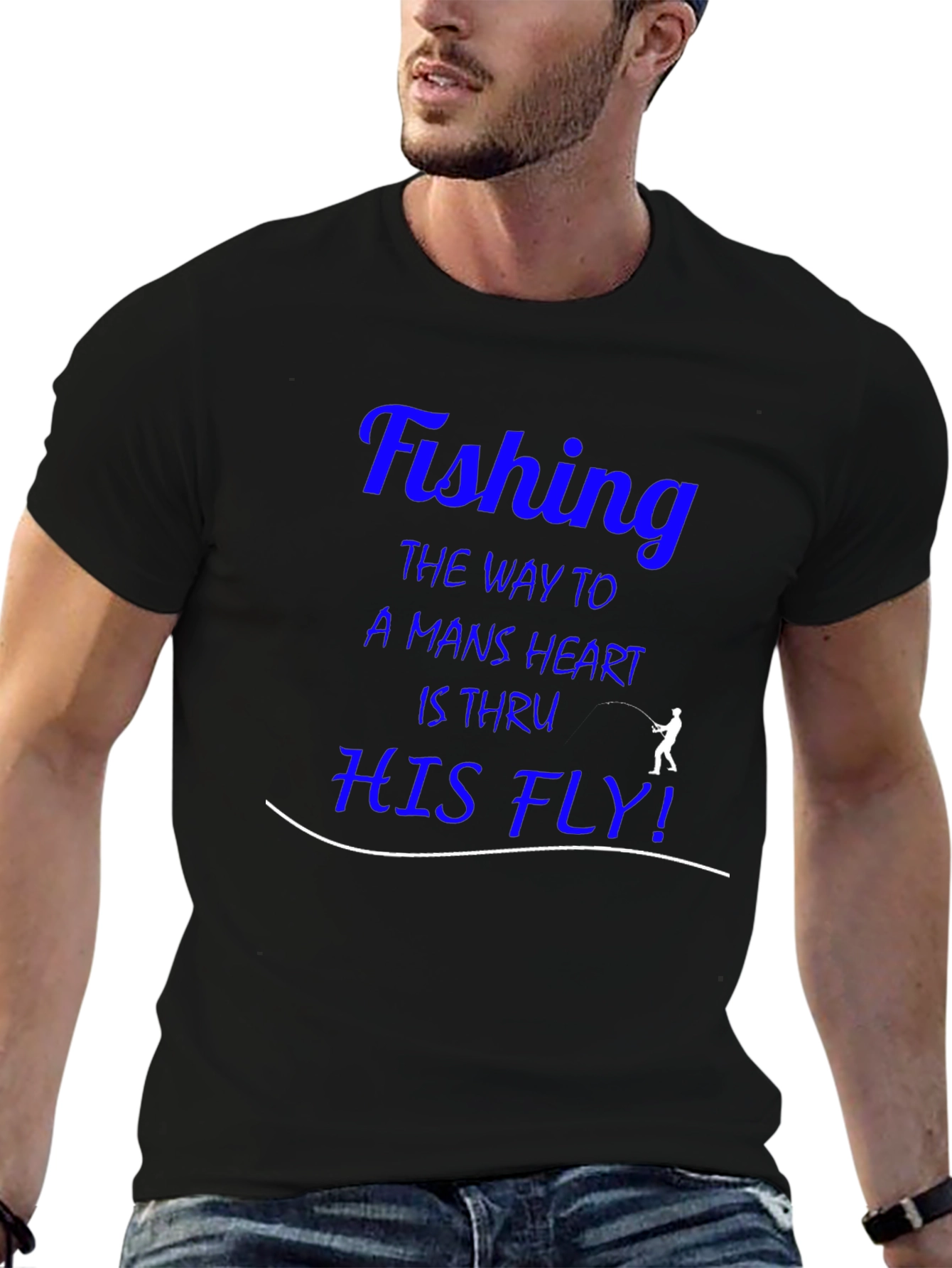 Fishing T-Shirt - The Way To A Mans Heart