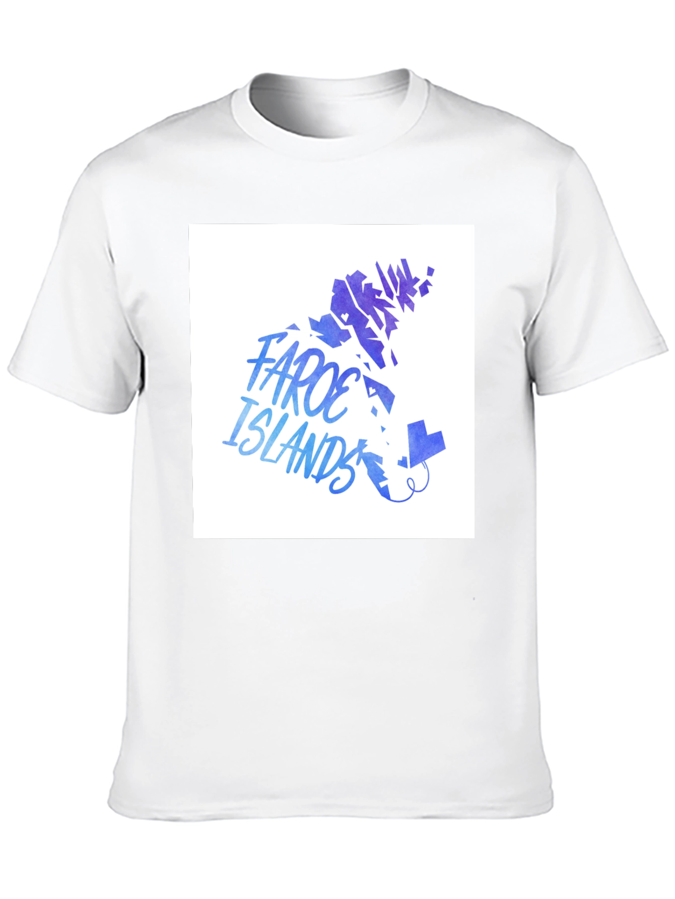 Faroe Islands Graphic Tee - Black Casual T-Shirt